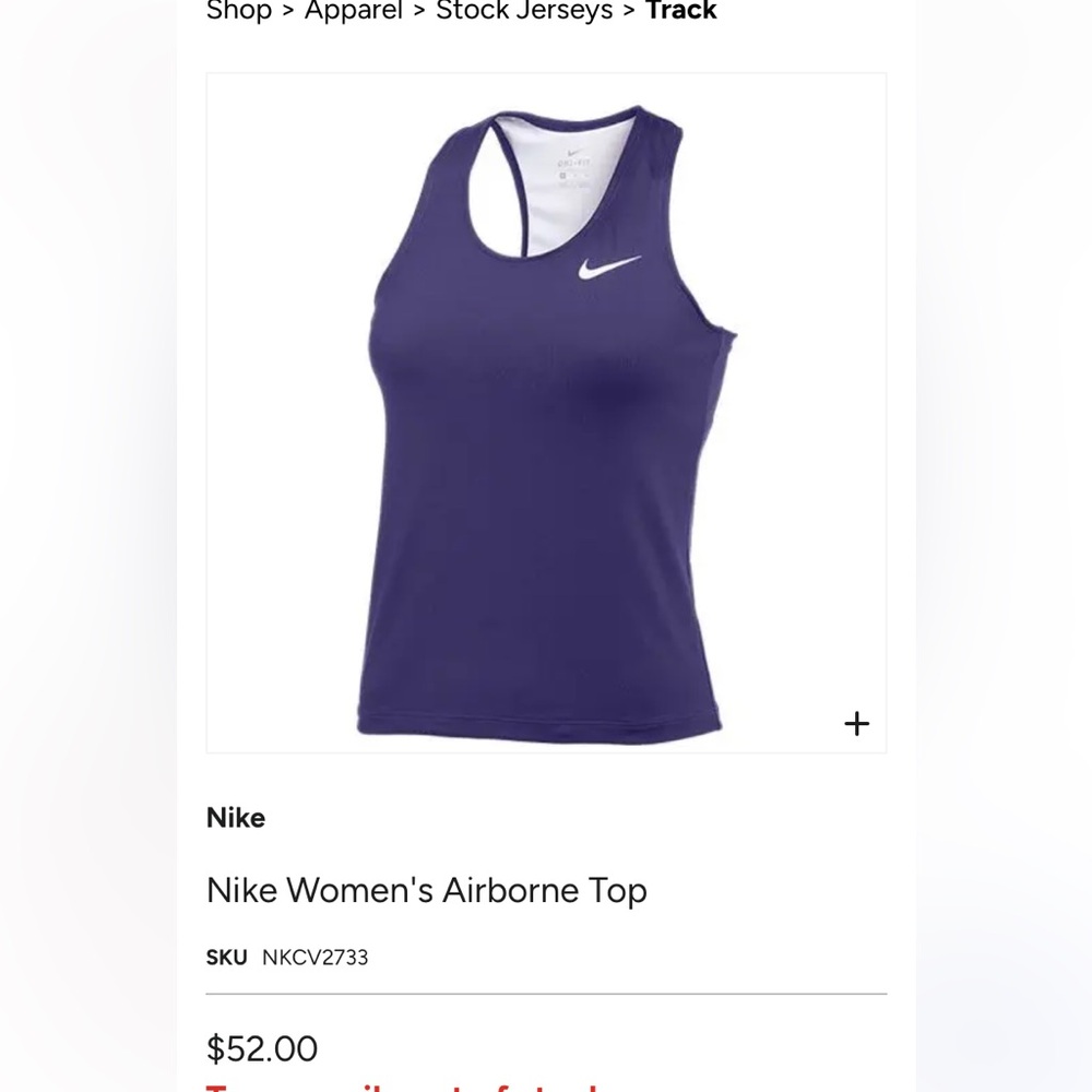 Nike Women's Airborne Top